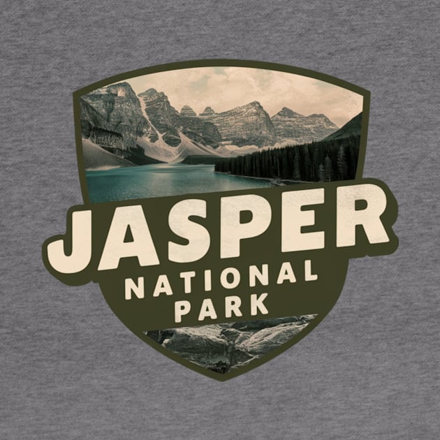 Retro Jasper National Park by Perspektiva